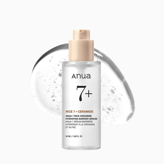 ANUA Rice 7 Ceramide Hydrating Barrier Serum-Ενυδατικός Ορός με Ρύζι και 7 Κεραμίδια (50 ml)