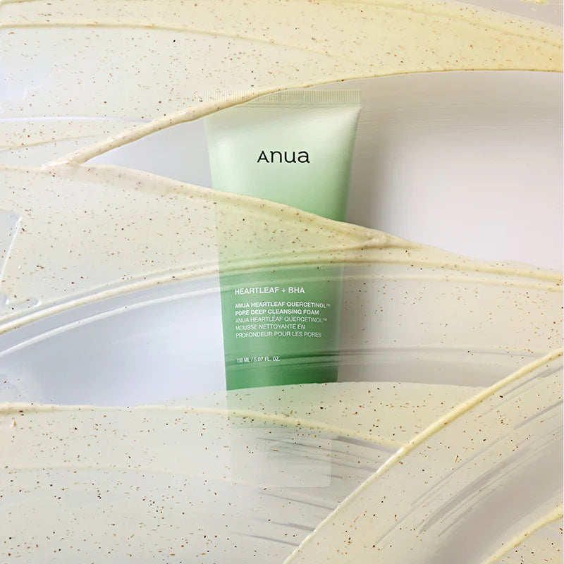 ANUA Heartleaf Quercetinol Pore Deep Cleansing Foam-Απαλός Αφρός Καθαρισμού Προσώπου και Ματιών (150 ml)