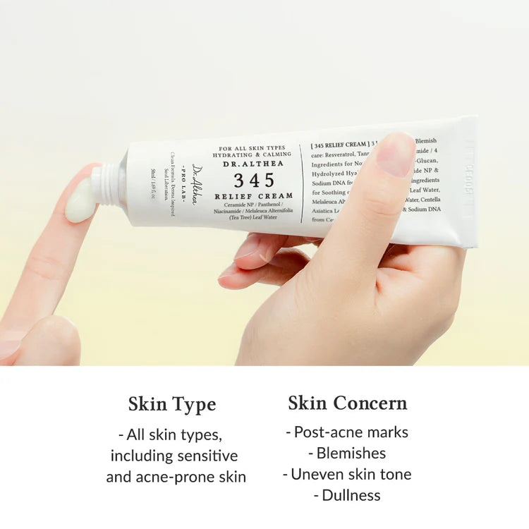 Dr. Althea Pro Lab 345 Relief Cream-Καταπραϋντική, αντιγηραντική κρέμα (50 ml)