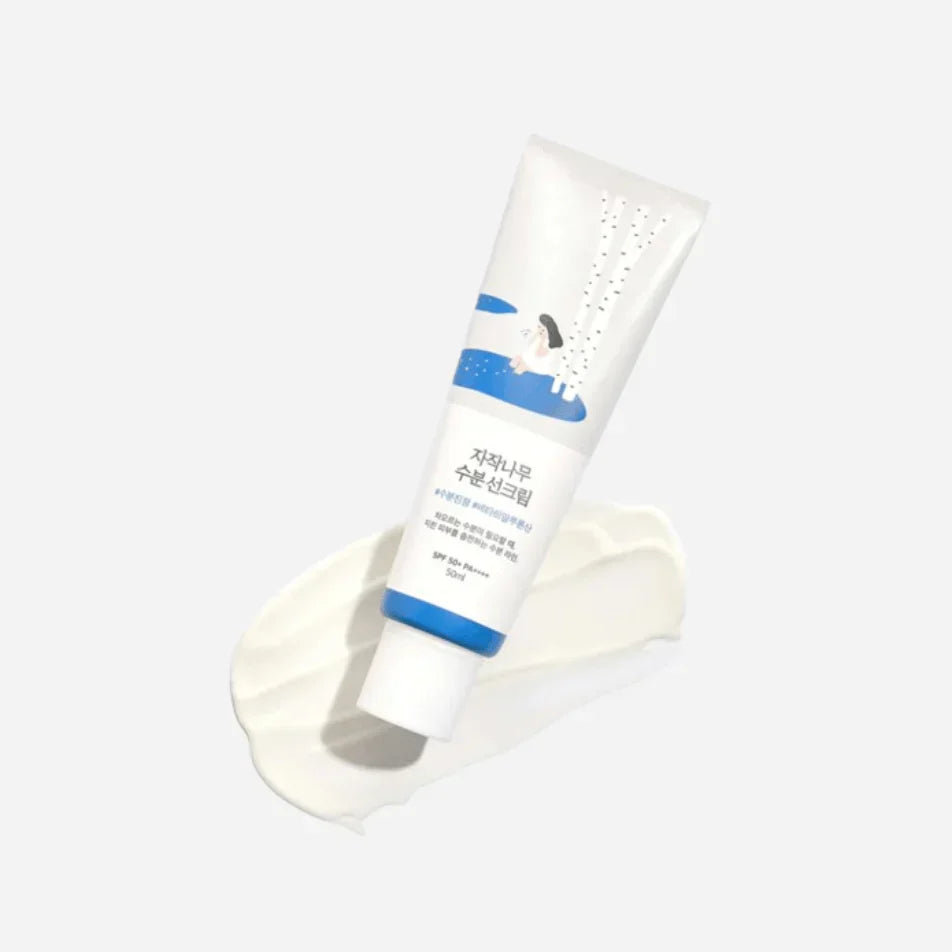 Round Lab Birch Juice Moisturizing Sun Cream SPF50+ PA++++-Λεπτόρρευστο Αντηλιακό με χυμό Σημύδας (50 ml)