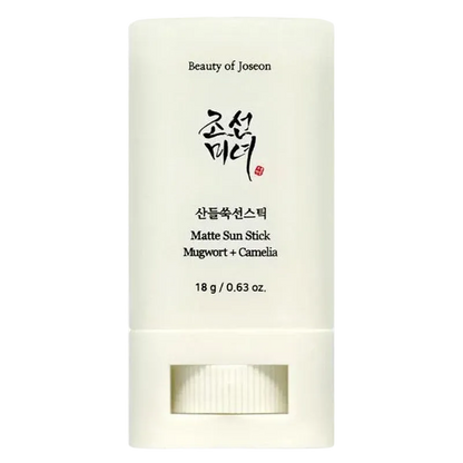 Beauty of Joseon Matte Sun Stick Mugwort & Camelia SPF50+ PA++++-Ματ Αντιηλιακό Στικ (18 g)