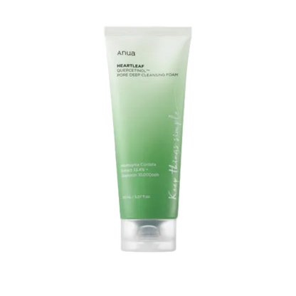 ANUA Heartleaf Quercetinol Pore Deep Cleansing Foam-Απαλός Αφρός Καθαρισμού Προσώπου και Ματιών (150 ml)