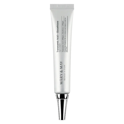 Mary&May Tranexamic Acid+ Glutathion Eye Cream-Kρέμα Mατιών για Mείωση Σκουρόχρωμων Κύκλων (12gr)