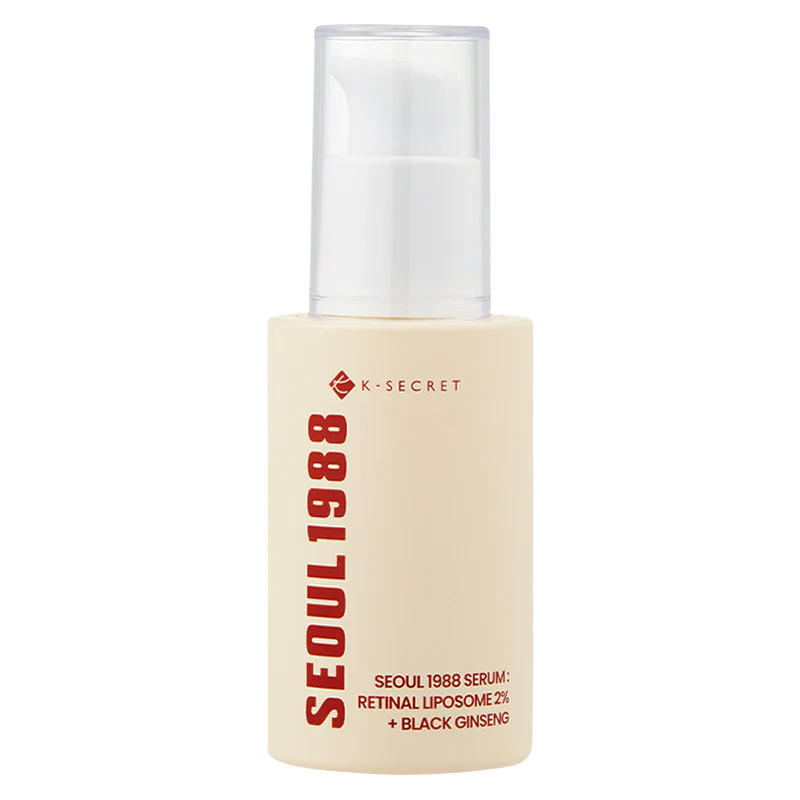 SEOUL 1988 Retinal Liposome 2% + Black Ginseng-Ορός Ρετινάλη Liposome 2% με Μαύρο Ginseng (30 ml)