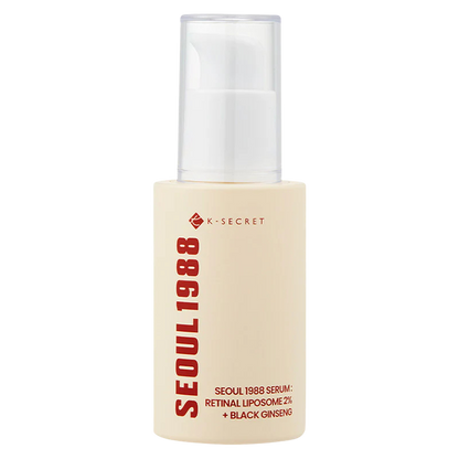 SEOUL 1988 Retinal Liposome 2% + Black Ginseng-Ορός Ρετινάλη Liposome 2% με Μαύρο Ginseng (30 ml)