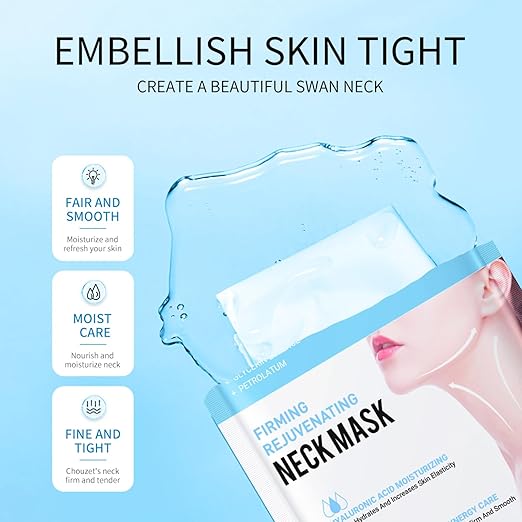 SADOER Firming Rejuvenating Neck Mask-Συσφιγκτική και Αναζωογονητική Μάσκα Λαιμού (1 pc)