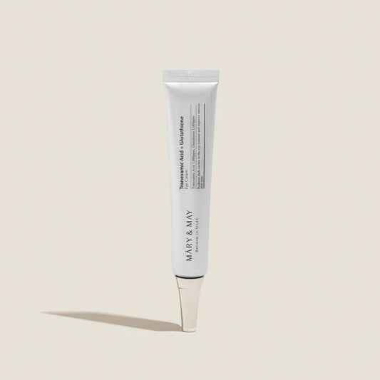 Mary&May Tranexamic Acid+ Glutathion Eye Cream-Kρέμα Mατιών για Mείωση Σκουρόχρωμων Κύκλων (12gr)