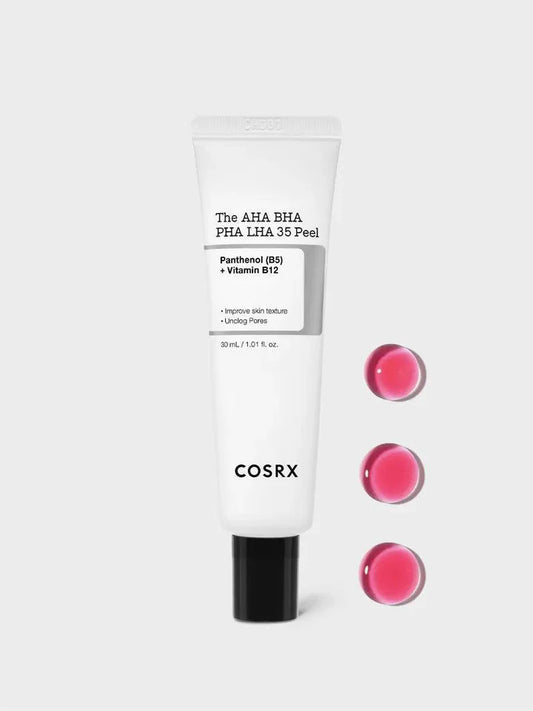COSRX The AHA BHA PHA LHA 35 Peel-Ισχυρό απολεπιστικό προϊόν (30 ml)