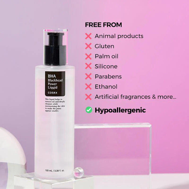 COSRX BHA Blackhead Power Liquid-Ορός Απολεπιστικός Προσώπου κατά των Μαύρων Στιγμάτων  (100 ml)