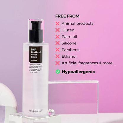 COSRX BHA Blackhead Power Liquid-Ορός Απολεπιστικός Προσώπου κατά των Μαύρων Στιγμάτων  (100 ml)