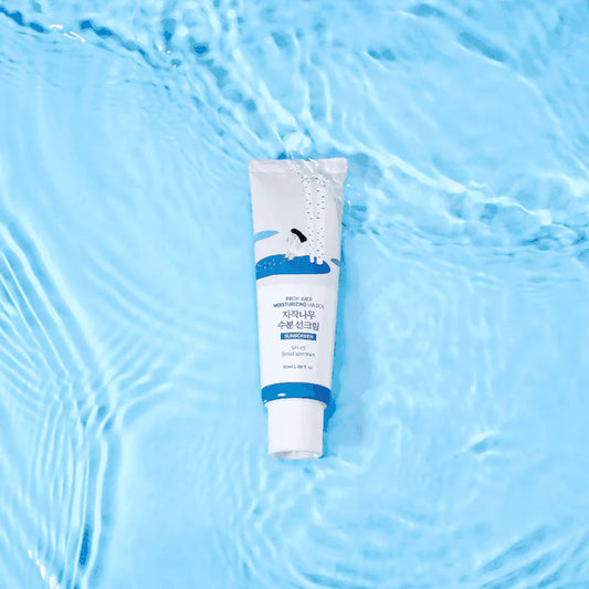 Round Lab Birch Juice Moisturizing Sun Cream SPF50+ PA++++-Λεπτόρρευστο Αντηλιακό με χυμό Σημύδας (50 ml)