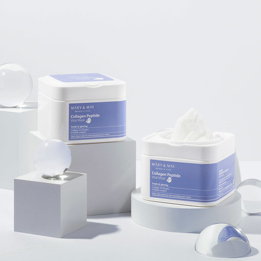 Mary&May Collagen Peptide Vital Mask-Μάσκα προσώπου με Κολλαγόνο και Πεπτίδια (30 pcs)