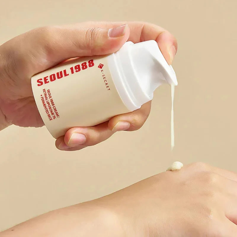 SEOUL 1988 Cream Retinal Liposome 1% & Fermented Rice-Κρέμα Ρετινάλης 1% με Ζυμωμένο Ρύζι (50 ml)