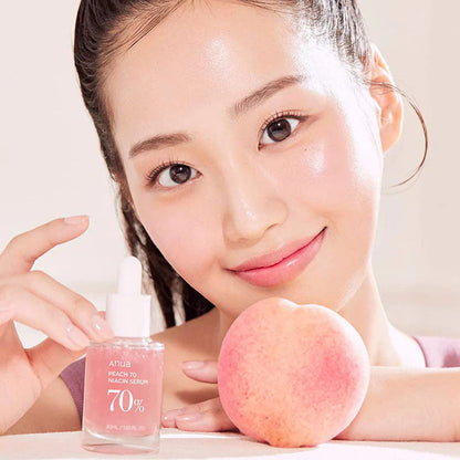ANUA Peach 70% Niacinamide Serum-Ορός Προσώπου με 70% Ροδάκινο και 5% Νιασιναμίδη (30 ml)