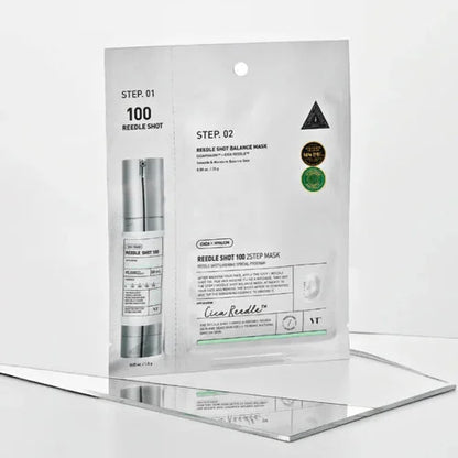 VT Cosmetics Reedle Shot 100 2Step Mask-Μάσκα 2 βημάτων με τεχνολογία μικροβελόνων
