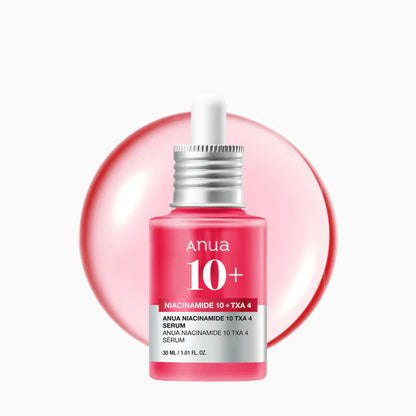 ANUA Niacinamide 10% + TXA 4% Serum-Ορός Νιασιναμίδης 10% + Τρανεξαμικού Οξέος 4% (30 ml)