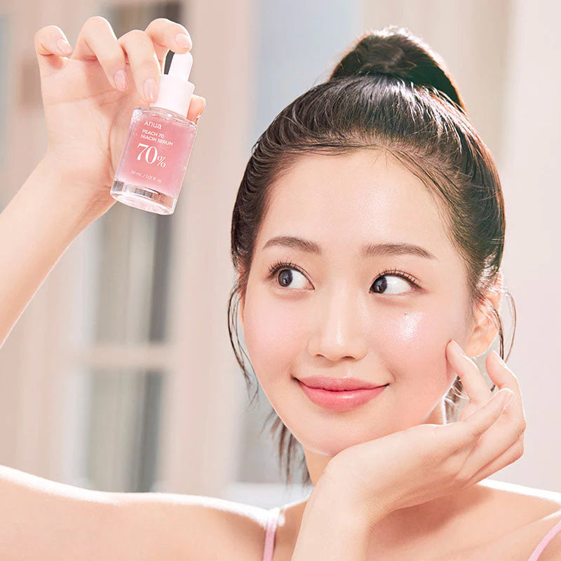 ANUA Peach 70% Niacinamide Serum-Ορός Προσώπου με 70% Ροδάκινο και 5% Νιασιναμίδη (30 ml)