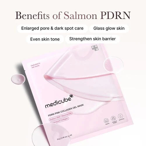 Medicube PDRN Pink Collagen Gel Mask - Μάσκα Gel με PDRN & Κολλαγόνο (1 pc)