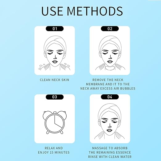 SADOER Firming Rejuvenating Neck Mask-Συσφιγκτική και Αναζωογονητική Μάσκα Λαιμού (1 pc)