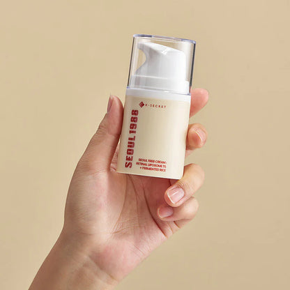 SEOUL 1988 Cream Retinal Liposome 1% & Fermented Rice-Κρέμα Ρετινάλης 1% με Ζυμωμένο Ρύζι (50 ml)
