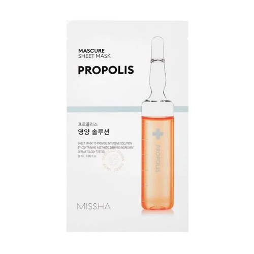 MISSHA Mascure Nutrition Propolis Sheet Mask-Μάσκα θρέψης με Πρόπολη (1 pc)