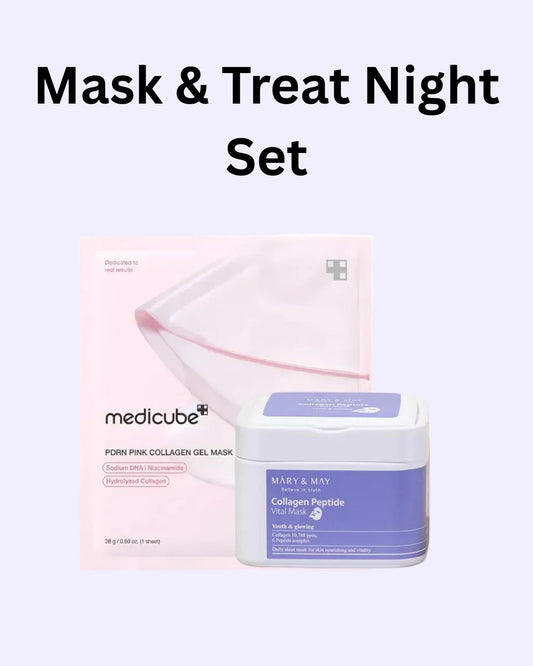 Mask & Treat Night Set - Σετ Μασκών Βραδινής Περιποίησης