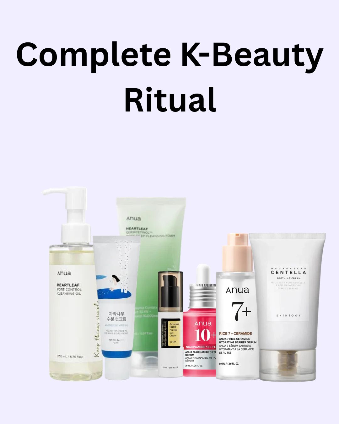 Complete K-Beauty Ritual – Σετ Ολοκληρωμένης K-Beauty Περιποίησης