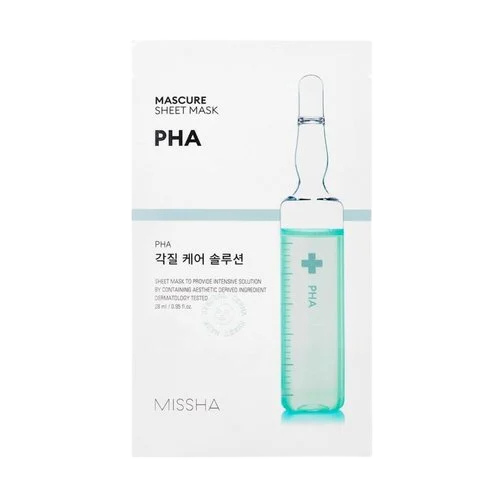 MISSHA Mascure Peeling PHA Sheet Mask-Μάσκα απολέπισης (1 pc)