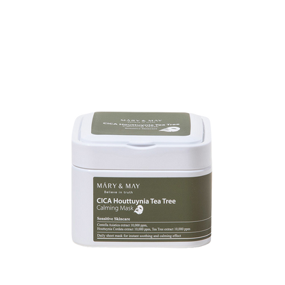 Mary&May Cica Houttuynia Tea Tree Calming Mask-Καταπραϋντικές Μάσκες Προσώπου (30 pcs)